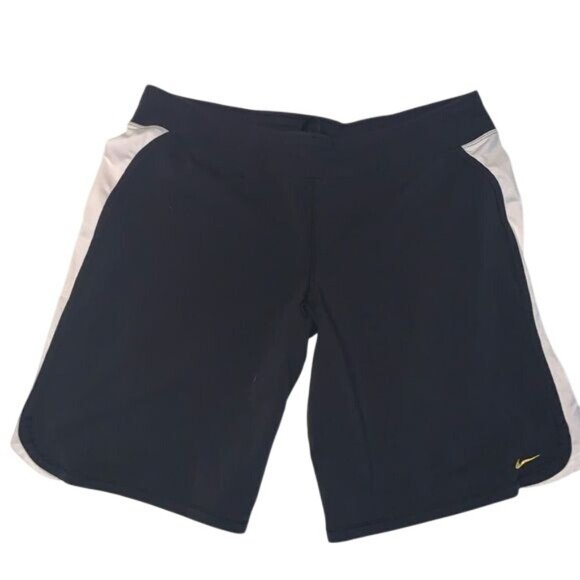 Nike Mens Dri-FIT Black & Gray Athletic Shorts Size L - Picture 1 of 7